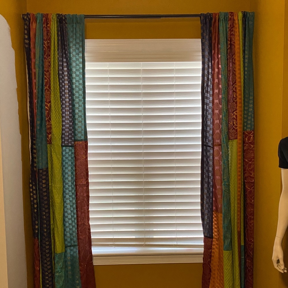 Bohemian Patchwork Curtains